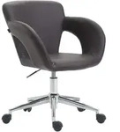 CLP Drehstuhl, Braun, Metall, 62x81x56 cm, Arbeitszimmer, B&uuml;rost&uuml;hle, Drehst&uuml;hle