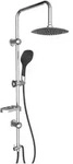 &Uuml;berkopfbrauseset Dxld60088Cs, Schwarz, Chrom, Metall, Kunststoff, 2.2x100.5x34 cm,