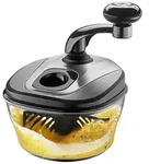 Gefu Allesschneider, Schwarz, Kunststoff, 18.8x24.5x18.8 cm, Kochen,...