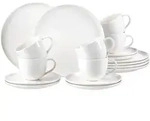 Ritzenhoff Breker Kaffeeservice Skagen , Weiß , Keramik , 18-teilig , Uni , 220 Ritzenhoff Breker Kaffeeservice Skagen , Weiß , Keramik , 18-teilig , Uni , 220