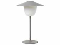 Blomus Led-Tischleuchte Ani Lamp, Grau, Metall, 22x33x22 cm, Lampen & Leuchten,