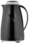 Helios Isolierkanne, Schwarz, Kunststoff, Glas, 1,5 L, 15.5x27.9x18.5 cm, Ausgie&szlig;er,