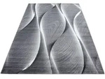 Ayyildiz Webteppich Parma, Schwarz, Textil, Wellen, rechteckig, 200x290 cm,