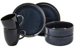 like.Villeroy & Boch Fr&uuml;hst&uuml;cks-Set, Braun, Blau, Keramik, 6-teilig, 2x2x2 cm,