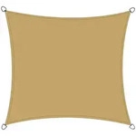 Siena Garden Sonnensegel, Sand, Metall, Textil, 360x360x360 cm, UV 50+ beschichtet,