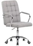 CLP Drehstuhl, Grau, Metall, 56x93x60 cm, Arbeitszimmer, B&uuml;rost&uuml;hle, Drehst&uuml;hle