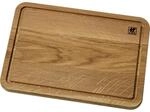 Zwilling Schneidebrett, Braun, Holz, Eiche, 25x2x35 cm, Saftrille, K&uuml;chenzubeh&ouml;r,