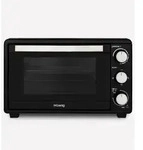 HKoenig Mini-Backofen, Schwarz, Metall, 33x32x30 cm, K&uuml;chen,...
