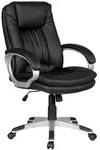 Livetastic Drehstuhl, Schwarz, Silber, Metall, Kunststoff, Drehkreuz, 66x104x74 cm,