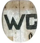 Sanilo Wc-Sitz, Braun, Holzwerkstoff, Oval, 38x6x47 cm, Badezimmer, WC Ausstattung,