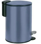 Kleine Wolke Kosmetikeimer Silence, Blau, Kunststoff, 3 L, 23.6 cm, Badaccessoires,