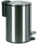 Kleine Wolke Kosmetikeimer Silence, Chrom, Kunststoff, 3 L, 23.6 cm,...