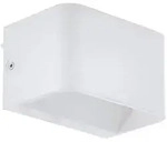 Eglo Led-Wandleuchte Sania, Wei&szlig;, Metall, 13x8 cm, Lampen & Leuchten,