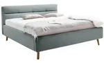 Boxxx Polsterbett Lotte, Blau, Holz, Eiche,Birke, Buche, massiv, 180x200 cm,...