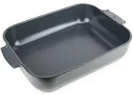 Peugeot Auflaufform, Grau, Keramik, 40x8.3x27.2 cm, Kochen, Auflaufformen