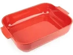 Peugeot Auflaufform, Rot, Keramik, 40x8.3x27.2 cm, Kochen, Auflaufformen