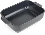 Peugeot Auflaufform, Grau, Keramik, 25x6.2x16.8 cm, Kochen, Auflaufformen