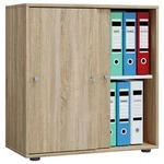 P & B Aktenschrank, Sonoma Eiche, Holzwerkstoff, 1 F&auml;cher, 70x74x37 cm,