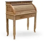 Mid.you Sekret&auml;r, Natur, Holz, Teakholz, massiv, 4 Schublade(n) Schubladen,