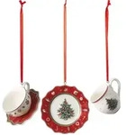 Villeroy & Boch Ornamente, Mehrfarbig, Keramik, 2x2x2 cm, Dekoration, Skulpturen &