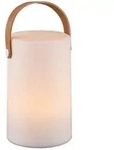 LED-AU&szlig;ENLEUCHTE Aruba, Wei&szlig;, Kunststoff, F, 20.5 cm, Farbwechsler, Farben