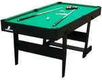 Billardtisch Cougar Hustle XL, Gr&uuml;n, Schwarz, Holz, 83x91x183 cm, Freizeit,...
