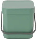 Brabantia Abfalleimer, Kunststoff, 6 L, 20x18.1x24.9 cm, K&uuml;chen, K&uuml;chenausstattung,