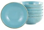 Creatable Sch&uuml;sselset, Hellblau, Keramik, 6-teilig, rund, Essen & Trinken, Geschirr,