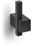Zack Handtuchhaken Carvo, Schwarz, Metall, 2.3x6.5x4.5 cm, Badaccessoires,