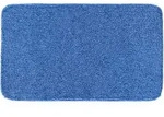 Grund Badteppich Melange, Blau, Textil, Abstraktes, rechteckig, 60x100 cm,...