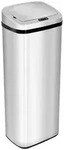 Homcom Automatik, Silber, Metall, 25x84x33 cm, K&uuml;chen, K&uuml;chenausstattung,