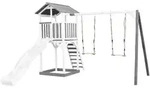 XXXLutz SPIELTURM Grau, Wei&szlig; 356.6x241.9x349 cm