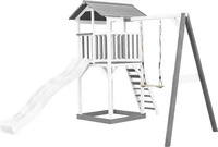 XXXLutz SPIELTURM Grau, Wei&szlig; 283.6x241.9x349 cm
