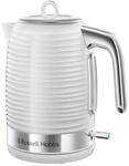 Russell Hobbs Wasserkocher Inspire White 24360-70, Wei&szlig;, Kunststoff, 1,7 L,
