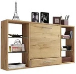 Mid.you Laptoptisch, Eiche, Honig, Holzwerkstoff, 1 Schublade(n) Schubladen,
