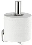 Wenko Toilettenpapierhalter, Silber, Metall, 7.5x18.5x12.5 cm, Badaccessoires