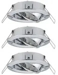 Paulmann Deckenleuchte, Alu, Chrom, Metall, rund,rund, 8.4x6.8x8.4 cm, Lampen &