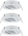 Paulmann Deckenleuchte, Wei&szlig;, Alu, Metall, rund,rund, Lampen & Leuchten,