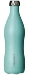 Dowabo Isolierflasche, Pastellblau, Metall, 0.75 L, doppelwandig, Kaffee & Tee,