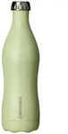 Dowabo Isolierflasche, Pastellgr&uuml;n, Metall, 0.75 L, doppelwandig, Kaffee & Tee,