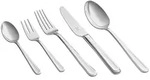 Justinus Besteckset Baguette, Silber, Metall, 60-teilig, Essen & Trinken, Besteck,
