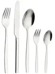 Echtwerk Besteckset Positano, Silber, Metall, 30-teilig, rostfrei, lebensmittelecht,