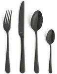 Besteckset, Schwarz, Metall, Essen & Trinken, Besteck, Besteck-Sets