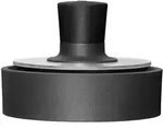 WMF Hamburgerpresse, Schwarz, Edelstahl, Metall, Kunststoff, Kochen, K&uuml;chenhelfer,