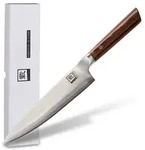 Zayiko Chefmesser, Braun, Holz, Metall, Nachbildung, 34 cm, Kochen,...