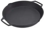 Echtwerk Grill-Servierpfanne, Schwarz, Metall, 5 cm, backofengeeignet, kratzfest,