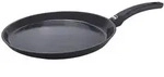 Berndes Cr&ecirc;pespfanne, Schwarz, Metall, 30x9.5x49 cm, Kochen, Pfannen, Crepespfannen