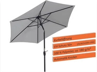 Schneider SONNENSCHIRM Silber 220x210x220 cm