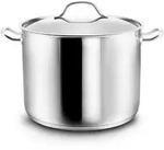 Kopf Kochtopf, Silber, Metall, Rund, breiter Sch&uuml;ttrand, Kochen, T&ouml;pfe, Kocht&ouml;pfe