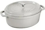 Staub Topf, Wei&szlig;, Metall, Kochen, T&ouml;pfe, Kocht&ouml;pfe